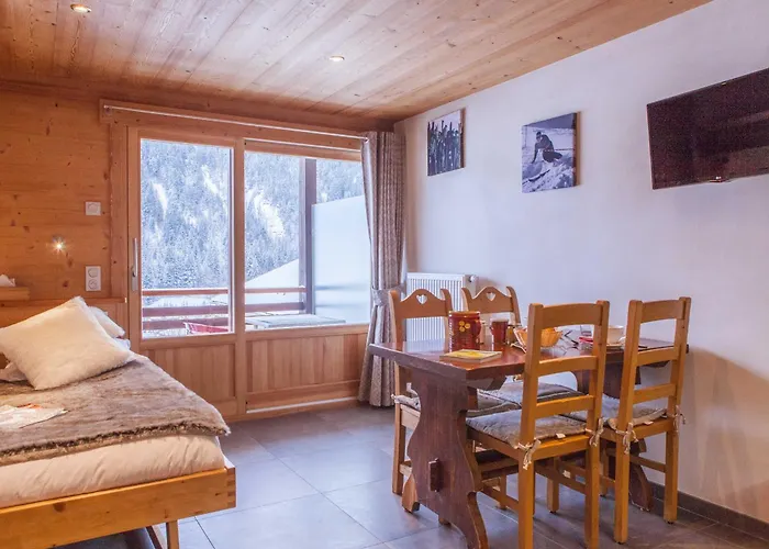 Studio Montagnard Avec Balcon, Vue Montagnes Et Acces Bien-Etre - Fr-1-467-38