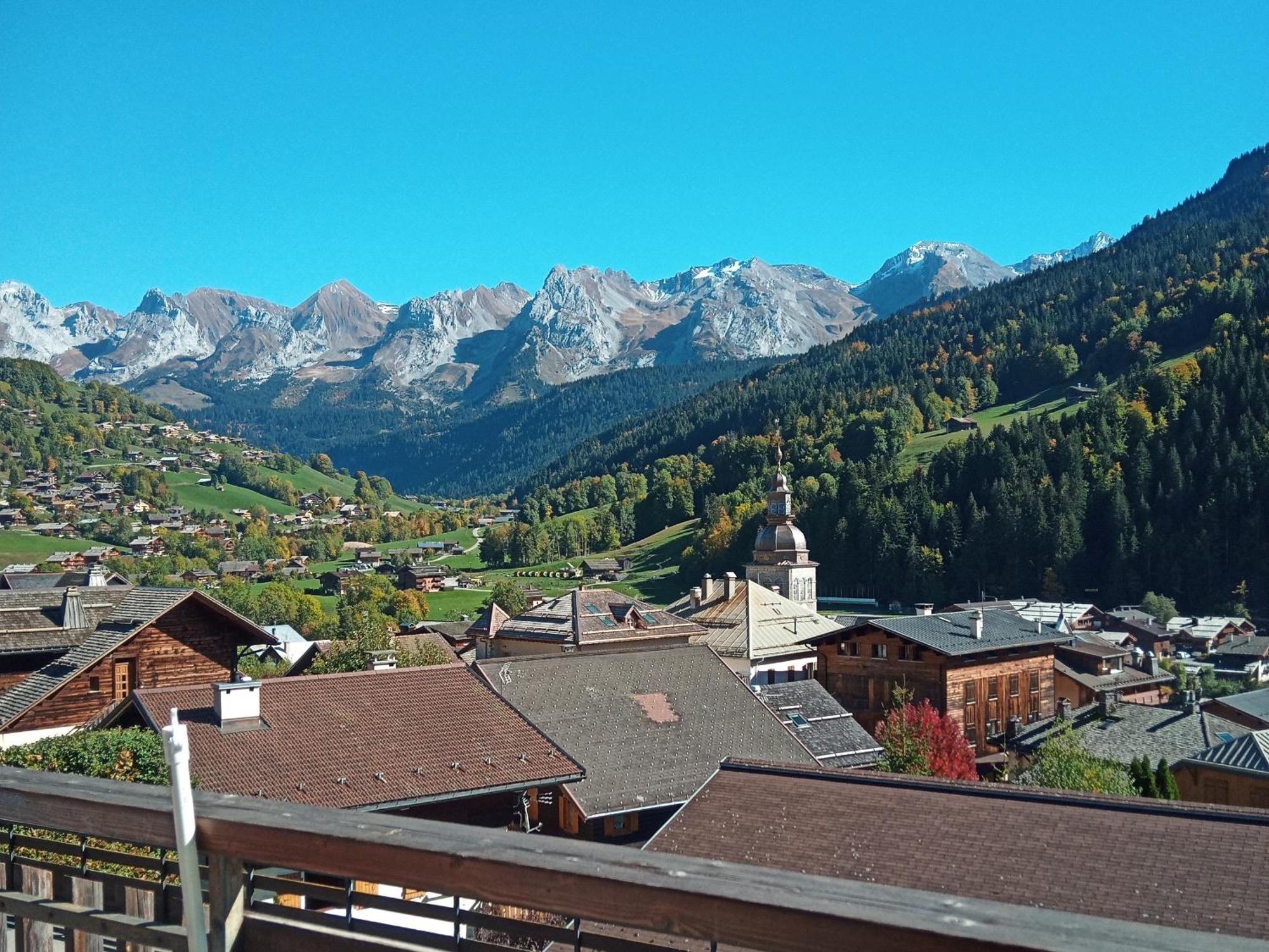 Studio Montagnard Avec Balcon, Vue Montagnes Et Acces Bien-Etre - Fr-1-467-38 Le Grand-Bornand