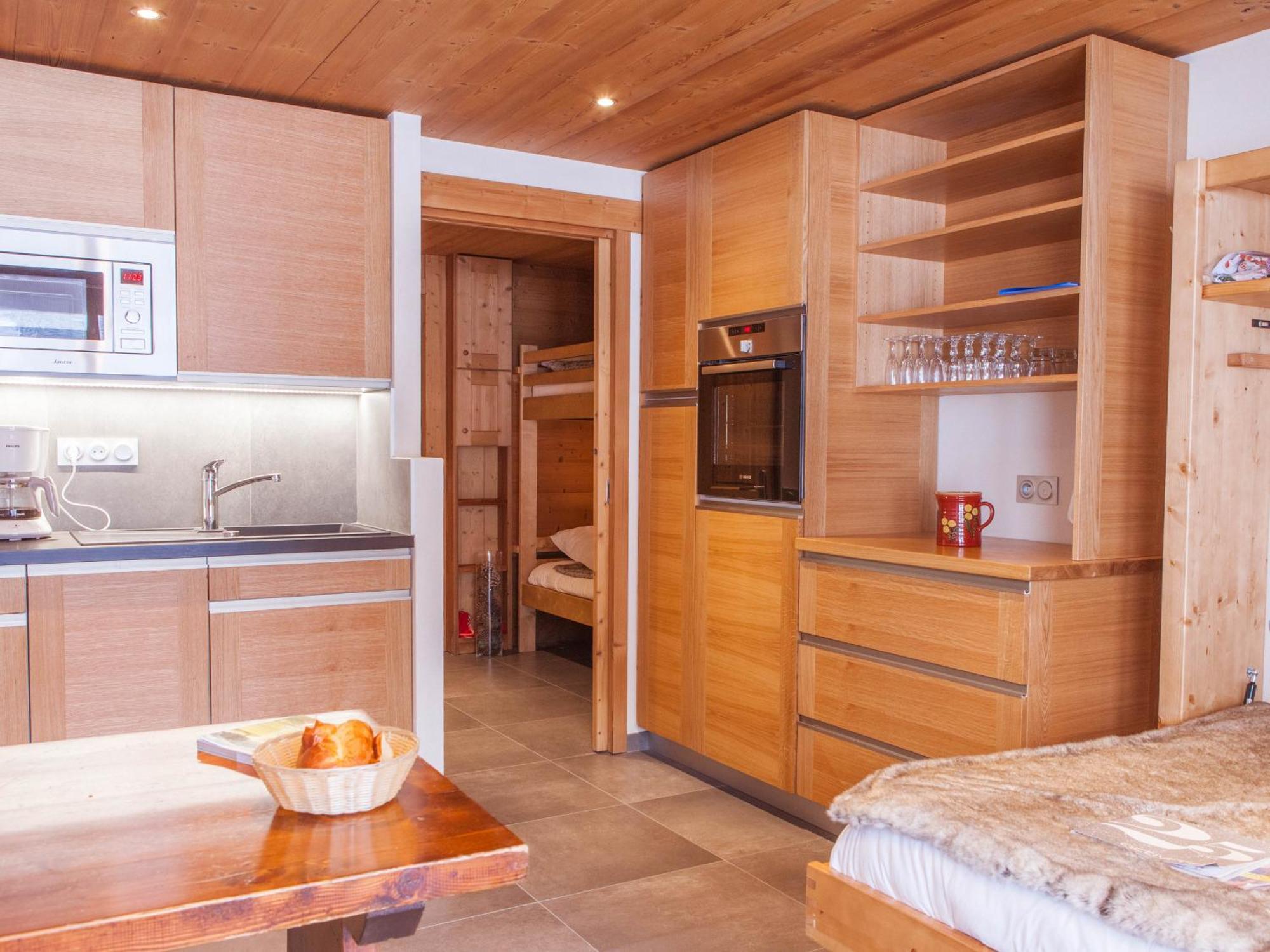 Studio Montagnard Avec Balcon, Vue Montagnes Et Acces Bien-Etre - Fr-1-467-38 Apartment